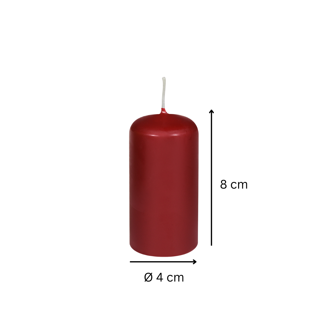 Stumpenkerze Ø40 x 80 mm