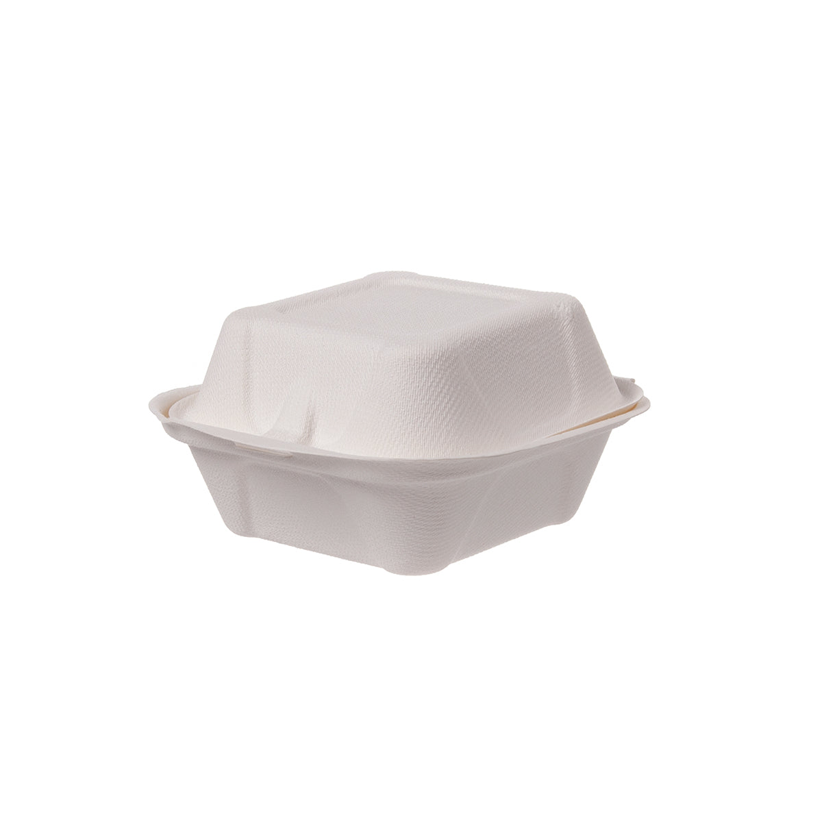 Bagasse-Burgerbox 'M' l 14 x 12,7 x 7 cm I 500 Stück