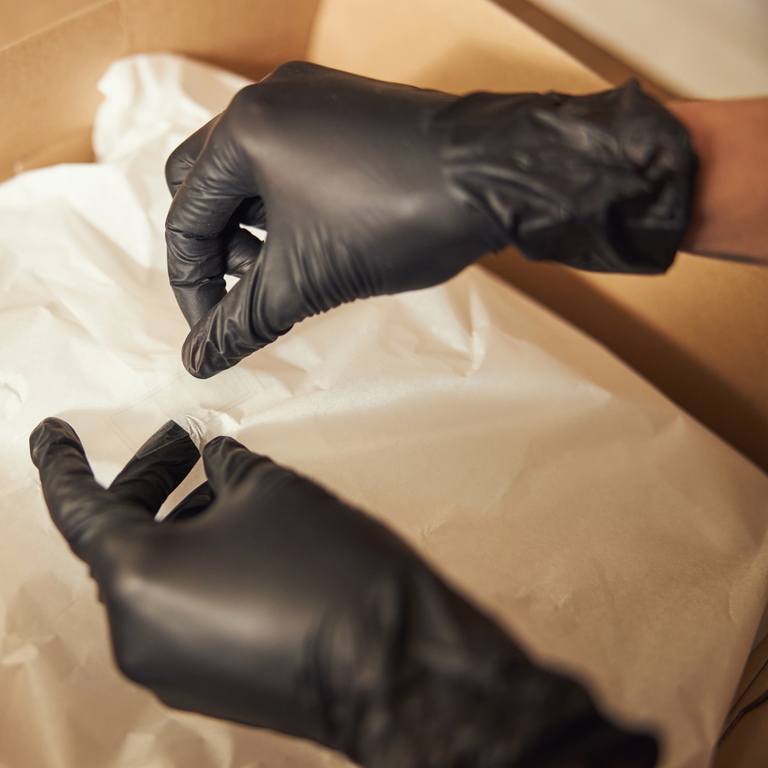 DeinPack Handschuhe Nitril schwarz