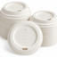 Bagasse Deckel Ø80 & Ø90 mm – Kaffeebecher Deckel weiß