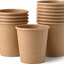 DeinPack Espressobecher 100 ml / 4 oz – Kraftpapier braun