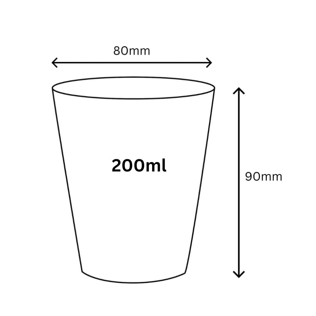 Riffelbecher doppelwandig | to Go Pappbecher braun | diverse Größen