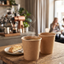 DeinPack Espressobecher 100 ml / 4 oz – Kraftpapier braun
