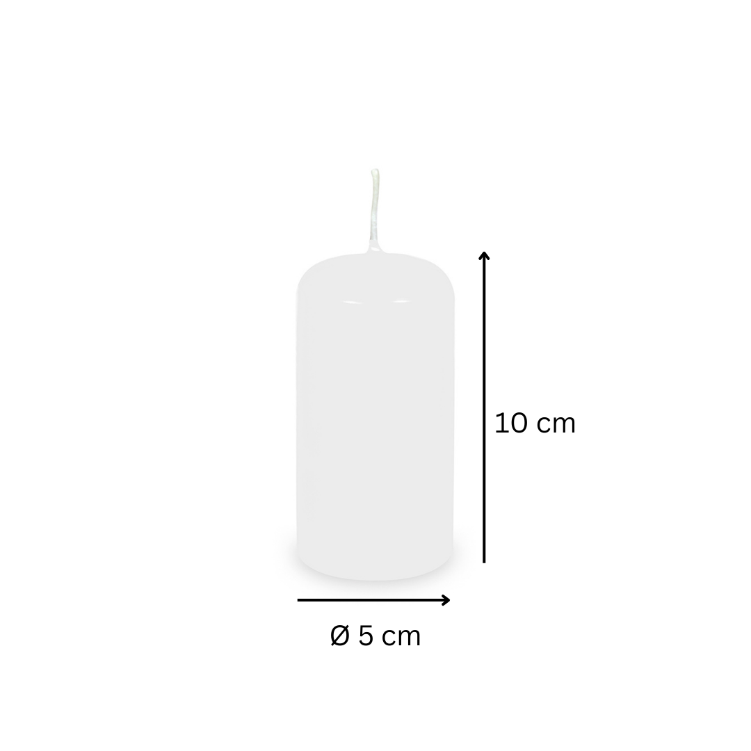 Stumpenkerze 50x100mm