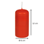 Stumpenkerze 60x120mm