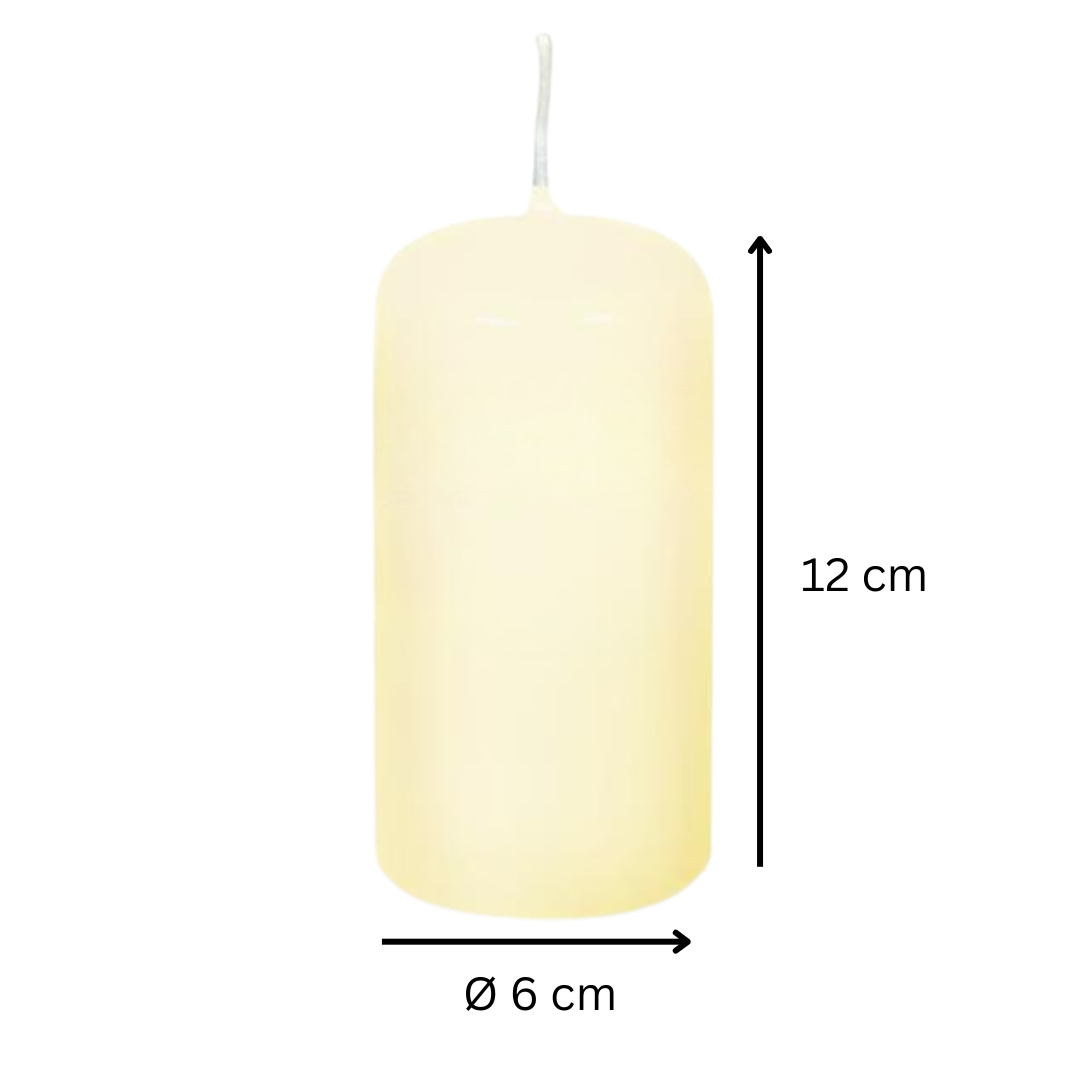 Stumpenkerze 60x120mm