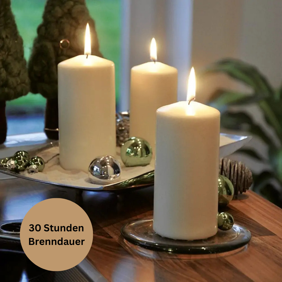Stumpenkerze 80x200mm