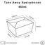DeinPack Speise Box Take Away I Bio Speisebox mit Faltdeckel