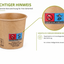 DeinPack Espressobecher 100 ml / 4 oz – Kraftpapier braun