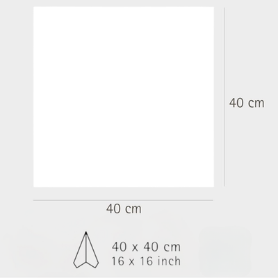 DeinPack Airlaid Servietten 40x40cm | Hochwertige stoffähnliche Servietten