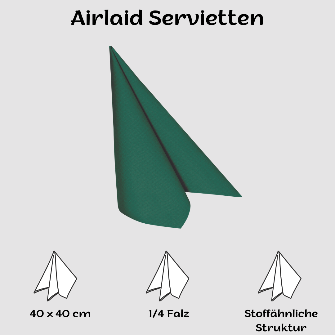 Airlaid Servietten 40x40