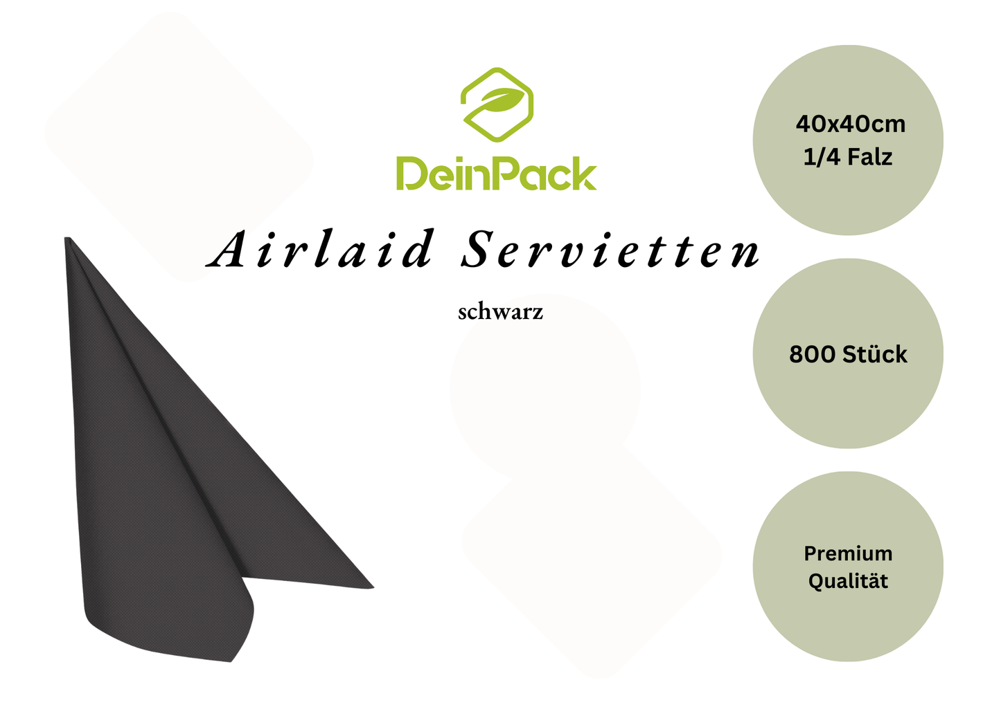 Airlaid Servietten 40x40
