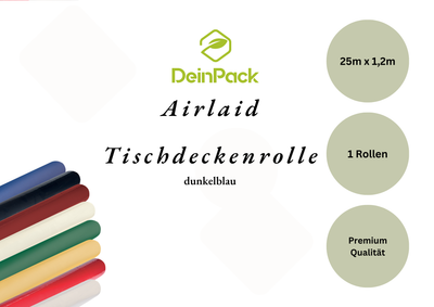 Airlaid Tischtuchrolle 25m x 1,20m