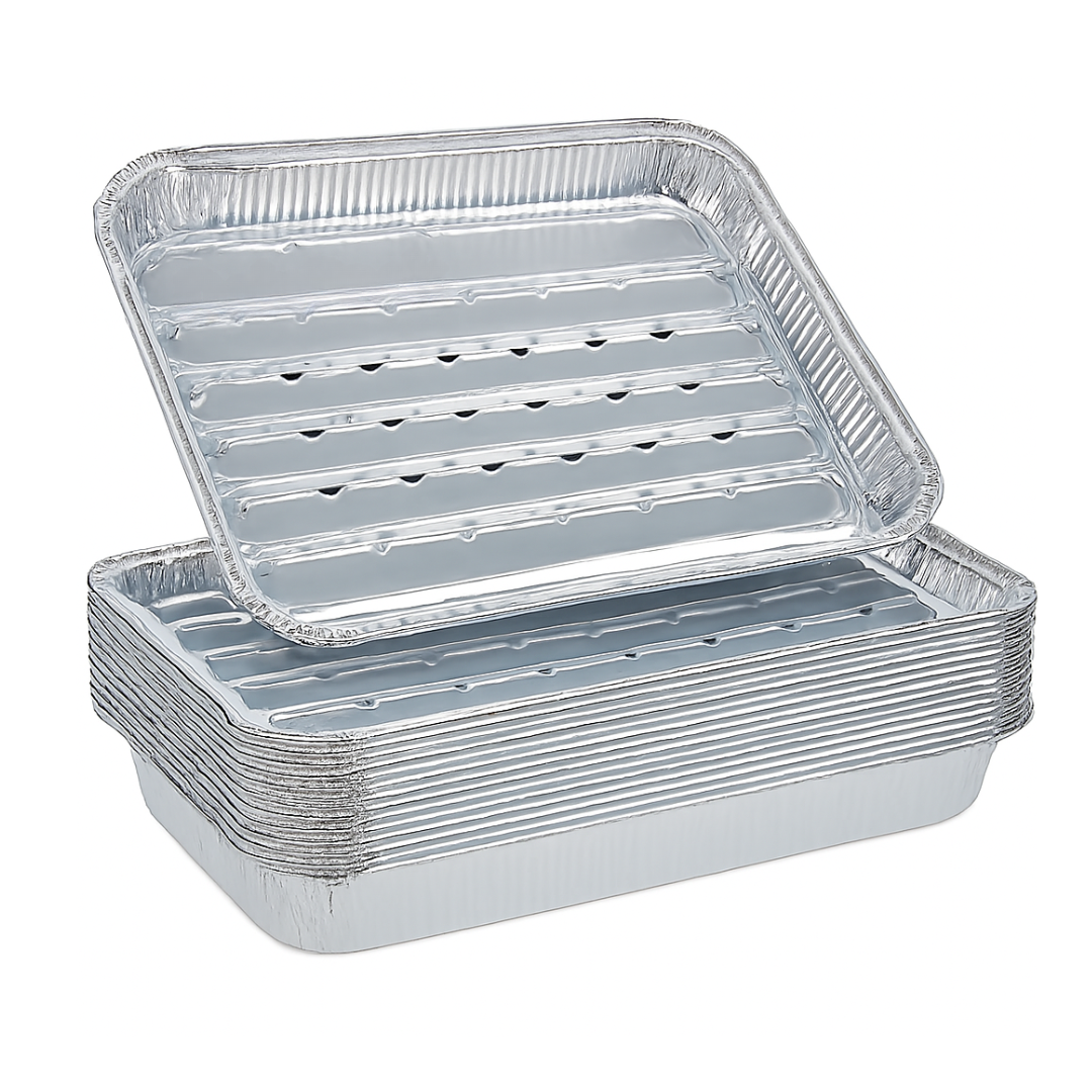 Alu Grillschale 34 x 22 cm