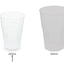 Cocktail Mehrwegbecher PP transparent, leichter Mehrweg-Trinkbecher, Hartplastik - 0,2l