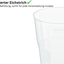 Cocktail Mehrwegbecher PP transparent, leichter Mehrweg-Trinkbecher, Hartplastik - 0,2l