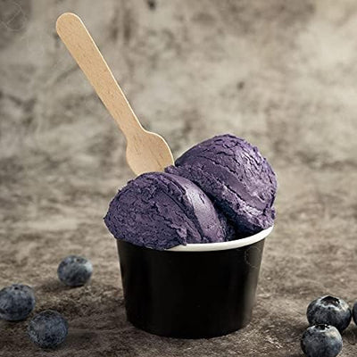 Eisbecher Papp-Becher, 120ml, Pappe-schwarz, Ø78x51mm, 1000 Stück