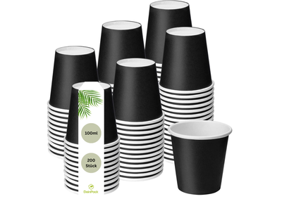 Kaffeebecher schwarz