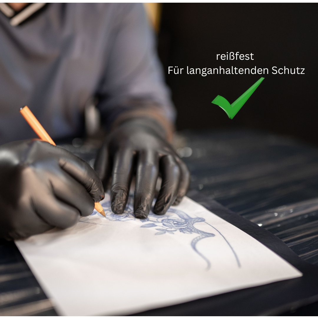 DeinPack Handschuhe Nitril schwarz
