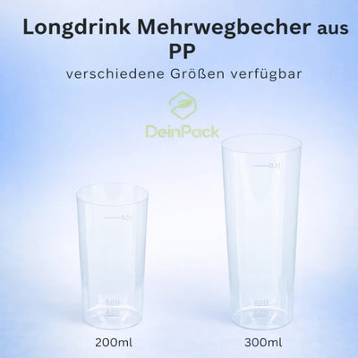 Longdrinkbecher Mehrweg