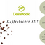 Kaffeebecher 200ml mit Bagasse Deckel