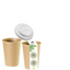 Kaffebecher 300ml mit Bargasse Deckel