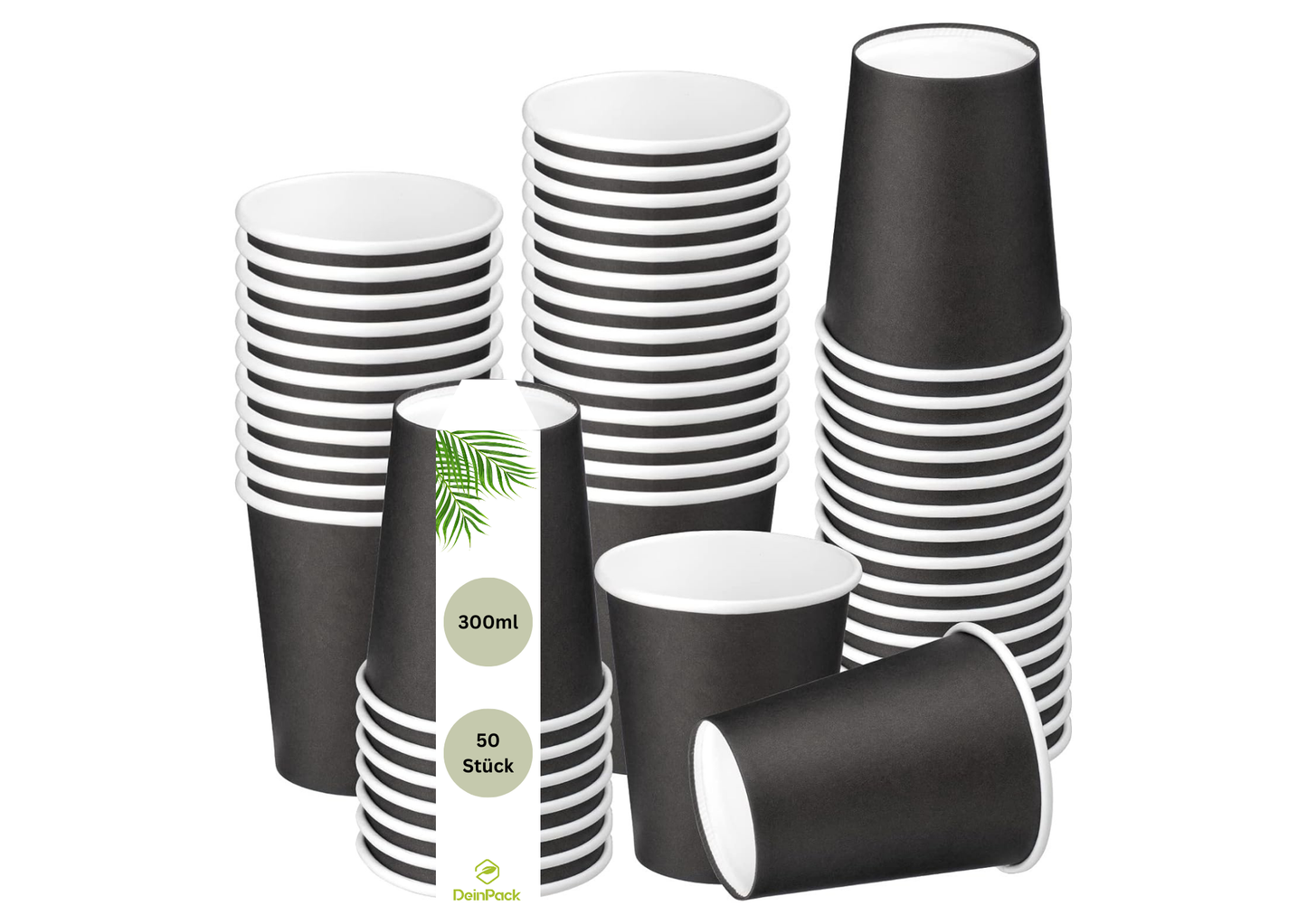Kaffeebecher schwarz