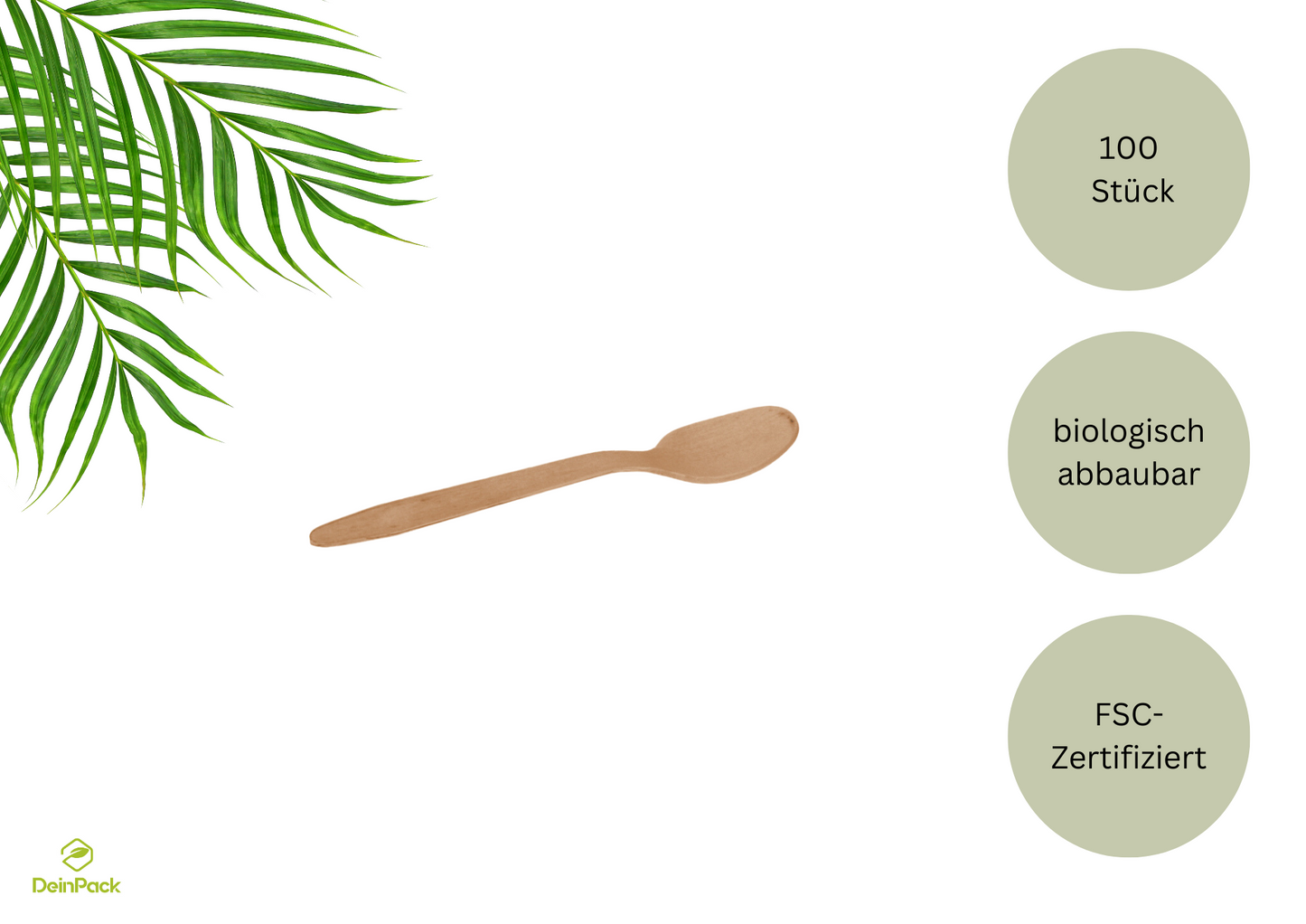 Kaffeelöffel Holz Birke