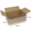 DeinPack 25 Faltkarton 250 x 175 x 100 mm Versandkartons aus Wellpappe | 1-welliger kleiner Versandkarton | Paket