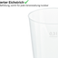 Mehrwegbecher PP transparent, leichter Mehrweg-Trinkbecher, Hartplastik - 0,3l