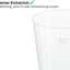 Mehrwegbecher PP transparent, leichter Mehrweg-Trinkbecher, Hartplastik - 0,4l