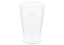 Mehrwegbecher PP transparent, leichter Mehrweg-Trinkbecher, Hartplastik - 0,4l