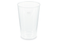 Mehrwegbecher PP transparent, leichter Mehrweg-Trinkbecher, Hartplastik - 0,5l