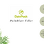Palmblatt Teller 17cm rund
