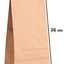 Umweltschonende Papier Tragetaschen 300 Stück 22 x 11 x 36 cm