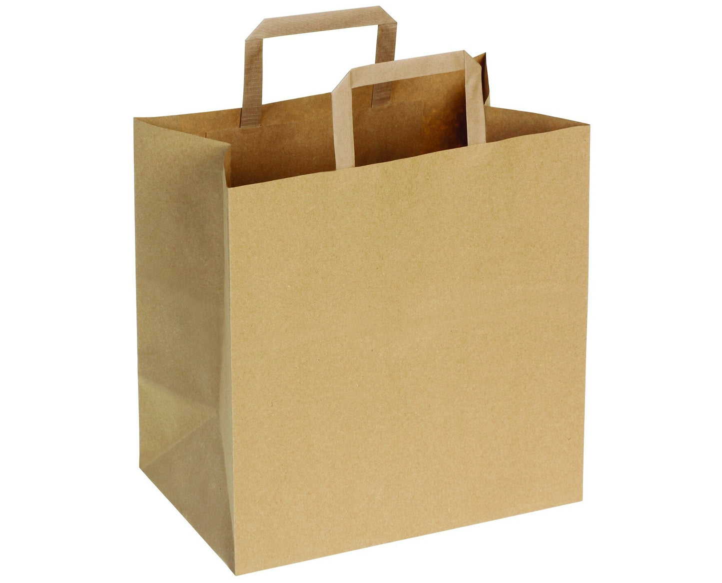 Umweltschonende Papier Tragetaschen 50 Stück 26 x 17 x 26 cm