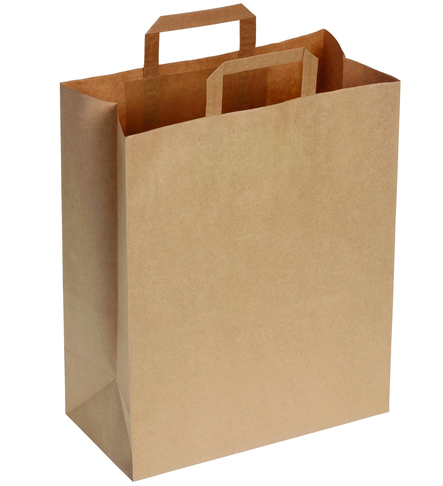 Umweltschonende Papier Tragetaschen 50 Stück 32 x 16 x 39 cm