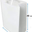 DeinPack 25 x Papier Tragetaschen weiß 22 x 10,5 x 30 cm