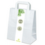 DeinPack 25 x Papier Tragetaschen weiß 22 x 10,5 x 30 cm