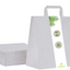 DeinPack 400 x Papier Tragetaschen weiß 26 x 17 x 26 cm