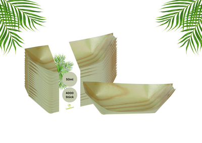 Pinienboot 4000 Schiffchen 50ml | Länge 11cm Breite 6,5cm Höhe 1,5cm