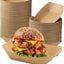 DeinPack Snackschale Pappe  800 ml 500 Stück Fingerfood Einweg Schiffchen mit Biobeschichtung