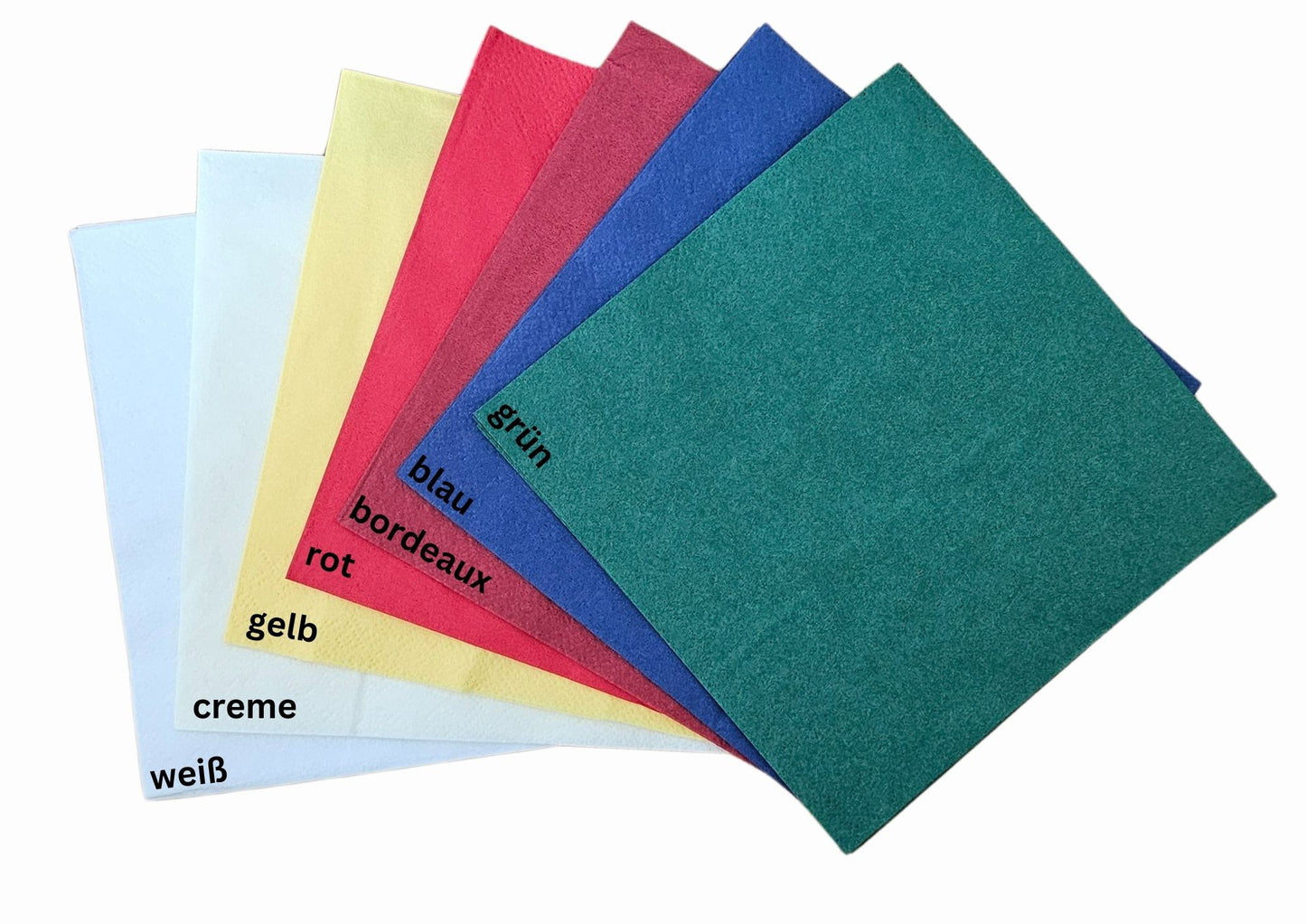Servietten 33x33 2 lagig