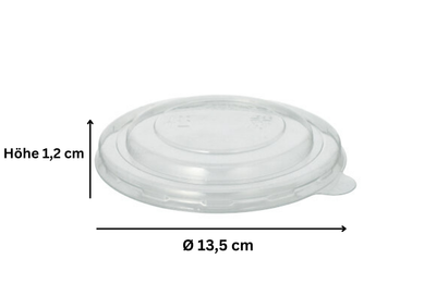 Deckel für Suppenbecher geriffelt 720ml