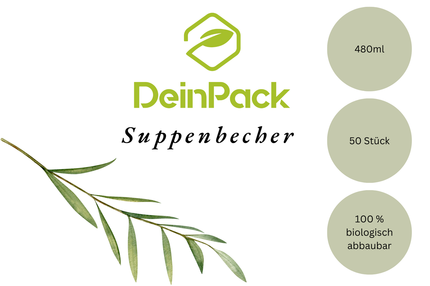 Suppenbecher weiß