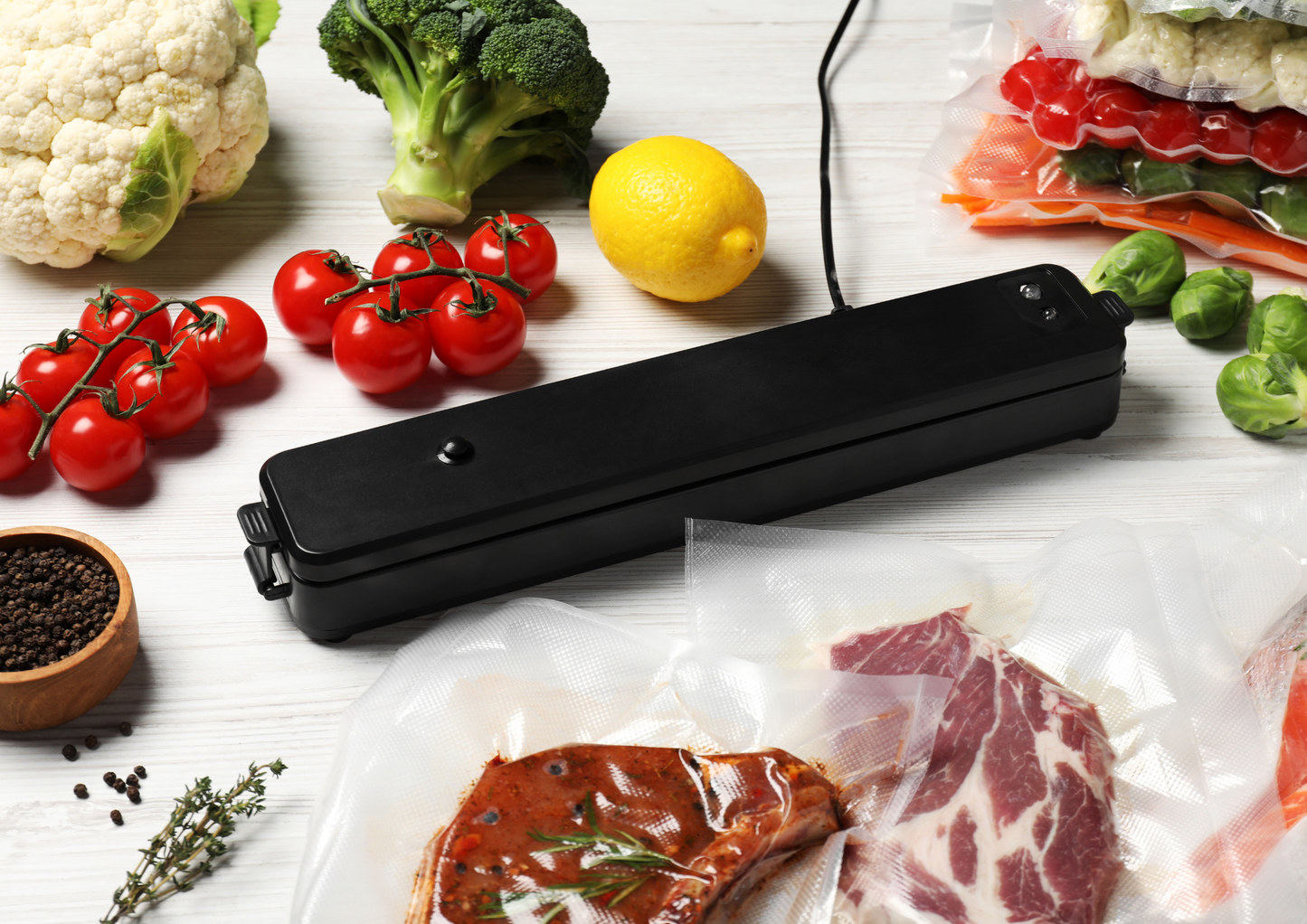 Profi Vakuumbeutel 100 Beutel 30 x 40cm Vakuumierbeutel für alle Vakuumierer & Lebensmittel, Strukturbeutel, Sous Vide geeignet, Gefrierbeutel, Folienbeutel BPA-frei, Made in Germany