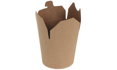 Asia-Faltbox 26oz 650ml, Kraftpapier, braun, 1000 Stück
