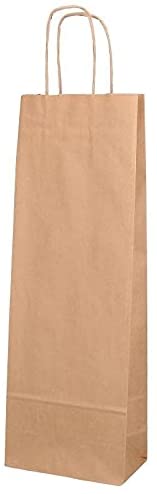 Umweltschonende Papier Tragetaschen 25 Stück 14 x 8 x 40 cm