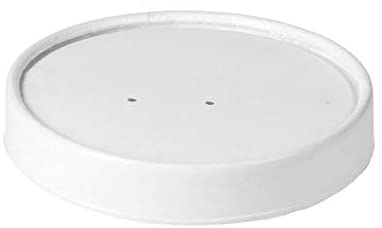 Suppenbecher 480ml, 16oz inkl. Papp-Deckel, Pappe, Ø95x97mm, 50 Stück/Set