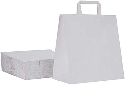 DeinPack Papier Tragetaschen weiß